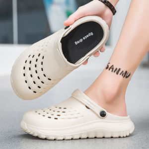 [Free Shipping] New Coconut-Themed Clogs EVA Material MenS Thick-Soled Beach Sandals And Matching CoupleS Slippers