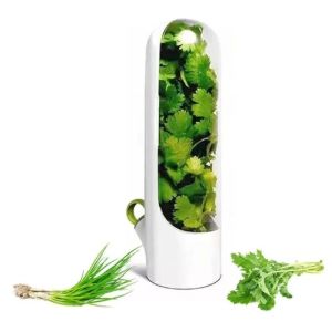 Herb SaverHerb Keeper for RefrigeratorCilantro Containers for RefrigeratorHerb Saver PodFresh Keeper Kitchen Storage