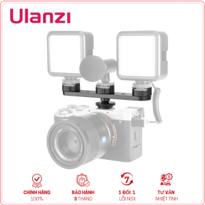 ULANZI PT-23 - HÀNG CHÍNH HÃNG - Giá đỡ mở rộng tích hợp x3 cold shoe mount