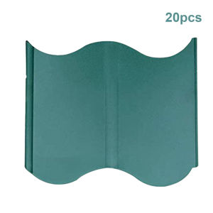 20PCS Landscape Edge Leaf Spoon Hand Rake Garden Edge Interlocking Lawn Edge Plastic (Landscape Edge)