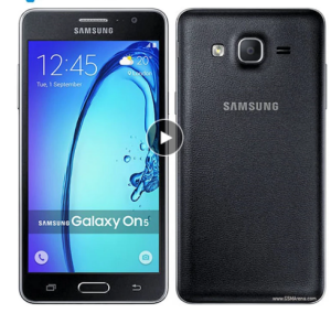 Samsung Galaxy On5 G5500 4G LTE Quad Core Dual Sim 5.0 Android Smartphone - Unlocked - Original