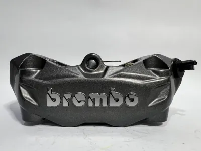 BREMBO M3 OR K50 4POT CALIPER+4 PISTON PUMP COMBO SET | FREE BRAKE PAD 1 PAIRS | WITH BRACKET BUSH OIL CAP & SCREW