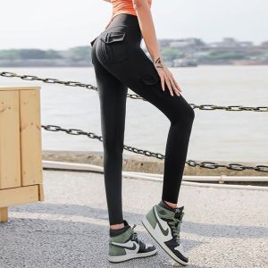 SUPERFLOWER Women High Waisted Workout Leggings with Bamboo Pocket Scrunch Butt Lifting Yoga Pants