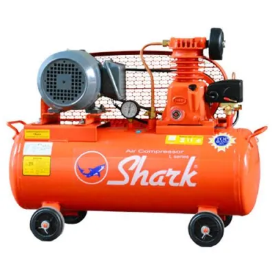 Kompresor Angin Listrik 1/4hp Shark + Elektro Fetch Taiwan