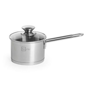 Quánh inox 430 cao cấp Fivestar Standard nắp kính bếp từ ( 12cm / 14cm / 16cm) - Nồi quánh bếp từ cao cấp -Shop Bếp Xinh