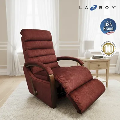 La-Z-Boy เก้าอี้ปรับนอน โยกได้ และปรับพนักพิงศรีษะได้ RHT-520 Norman หุ้มผ้าiClean เลซีบอย lazboy