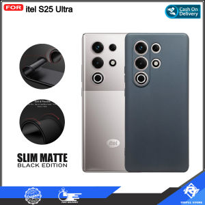 Case Slim Matte Premium Black ITEL S25 Ultra ITEL RS4