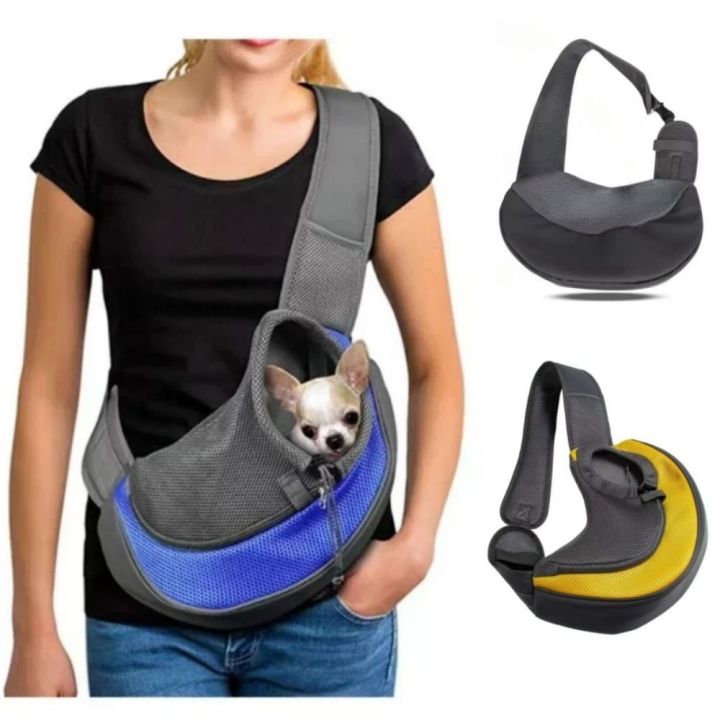 EQUOMT Breathable Cat Carrier Bag Portable Sling Bag Pet Shoulder Bag ...