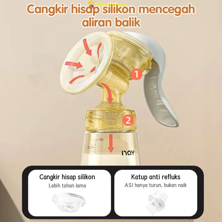 Mumystation%20Pompa%20Asi%20Manual%20180ml%20Breast%20Pump%20Pumping%20Asi%20Portabel%20Botol%20Bayi%20BPA%20Free%20-%20Image%204