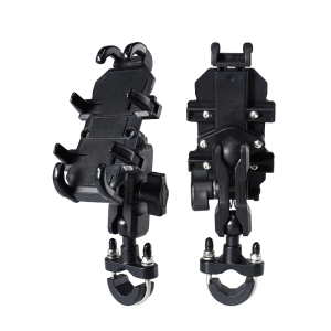 Cellphone Holder Full Alloy 360° Rotatable Adjustable Cp Holder For Motorcycle Phone Stand With/Out Charger Universal Anti-Fall Mobile phone Mount