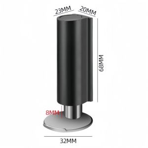Runvictor Magnetic Door Stopper Punch Free Strong Magnet Invisible Anti Collision Wind Proof Home Pintu Magnet