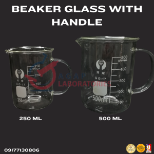 BEAKER GLASS WITH HANDLE