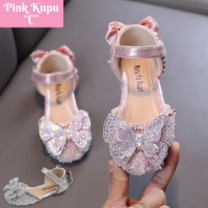 Sepatu Pesta Anak Perempuan Import Murah Sepatu Snowflakes Butterfly Bow
