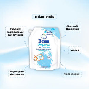 Nước Giặt Xả DNEE Thái Lan Đủ Màu 3000ml/1400ml Tem Đại Thịnh Dịu Nhẹ Không Gây Kích ứng Da