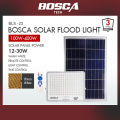 BOSCA LED Solar Flood Light IP67 BLS-23 100W 200W 300 400W Warm white Remote control. 