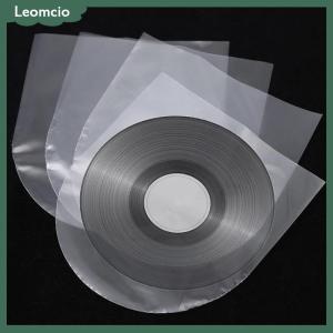 [Leomcio] 50ชิ้น7 10 12นิ้วไวนิลใสป้องกันการบันทึก LP ถุงพลาสติกบันทึกป้องกันไฟฟ้าสถิตย์ด้านในถุงบรรจุภัณฑ์ฝาครอบใส