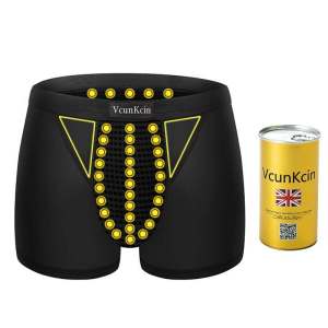 Mens Magnetic Health Boxer Shorts Therapeutic Benefitsfor Physiological Health Comfort Bulge Pouch Design Seluar Lelaki