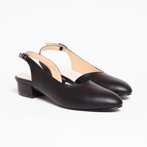 Sepatu Wanita Mules Size Normal Jumbo 35 36 37 38 39 40 41 42 43 44 45 Hak Tebal Pendek 3cm Lancip