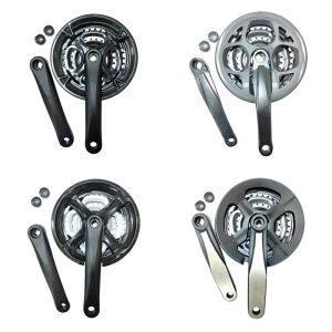 Light weight Round Tapers Crankset Chainwheel Aluminum Alloys Cranks Bike Part Biking Accessories