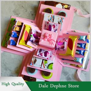 [Dale Dephne] Bất ngờ nổ hộp handmade lắp ráp Snack hộp quà tặng cho DIY Giáng sinh ngày Valentine sinh nhật Quà tặng kỷ niệm ngày cưới