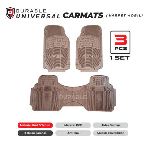 Daihatsu Rocky Terios Ayla Xenia Sirion Karpet Mobil Durable Karpet PVC Universal 3Pcs
