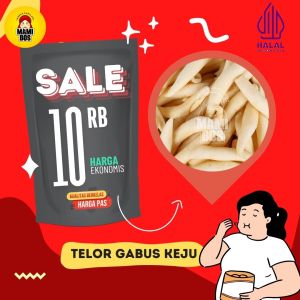 Gabus Keju Kualitas Premium & Harga Termurah | Camilan Mami Bos