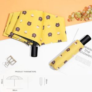 Payung Lipat Magic 3D - Payung Hujan Motif yang Muncul ketika Basah - Payung Lipat Buah Beruang dan 3D Ajaib Muncul Motif Ketika Basah Hujan - SS