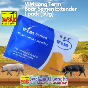 50g VIM Boar Semen Extender Powder pig semen extender pig extender for insemination Boar semen extender miii boar semen