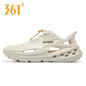 361 Sports Sandals Mens Shoes 2025 Summer Outer Hole Shoes Anti-slip Outdoor Wading Beach Shoes Men