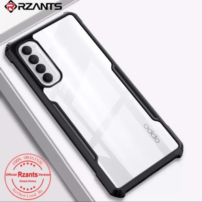 Case OPPO RENO PRO Shockproof Armor Tranparent Premium Hard Case