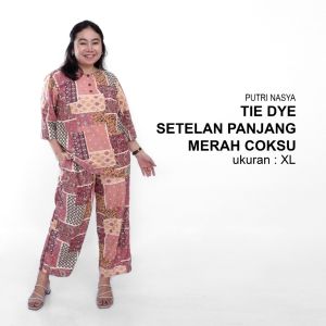 Setelan Busui Tie Dye & Celana Jumbo Merah: Panduan Lengkap