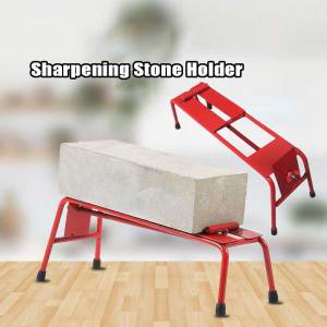 Adjustable Whetstone Holder Bracket Sharpening Stone Base No Slip Sink Bridge