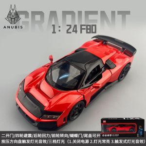 Mô Hình Xe Ôtô Kim Loại 1/24 Siêu Xe FERRARI F80 Dùng Để Trưng Bày Bàn làm Việc