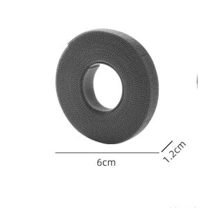 Kinghouse 5M Velcro ที่เก็บสายไฟ ที่เก็บสายชาร์จ ที่รัดสายไฟ สำหรับ สายไฟ สายเคเบิ้ล สายคล้อง สีดำ สีเทา ER-U003