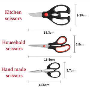 6pcs Kitchen Knife Set Utensils Cleaver for Kitchen Bar Scissors Decoration Organizer Storage Set Fruit and Vegetable Tools