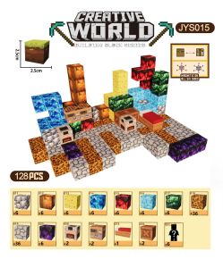 My Magnetic Building Blocks World Square 2.5CM Variety of Building Blocks Educational Puzzle Blocks Toy Set