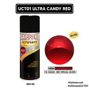 Sapporo Ultimate UCT01 Ultra Candy Red: Cat Spray Semprot Terbaik