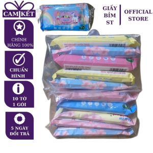Khăn ướt giấy ướt gói nhỏ Boniboni túi 10 gói 10 tờ 1 gói