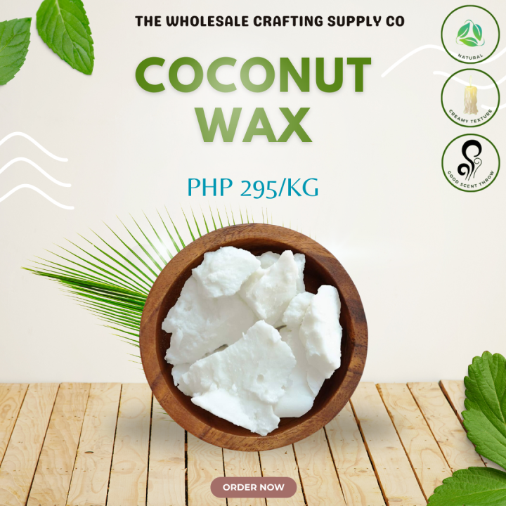 100 Pure Coconut Wax (500g/ 1 KG ) Lazada PH