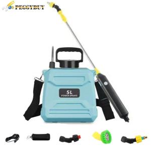 【New Arrival】5L Shoulder Pesticide Sprayer Automatic Sprayer Bottle 3 Modes Garden Water Sprayer Lawn Sprinkler for Lawn Garden Weed