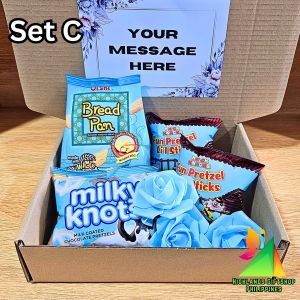 ✨ Sweet Blue Gift Bundle Surprise Giftbox for LDR Couples and Loved ones