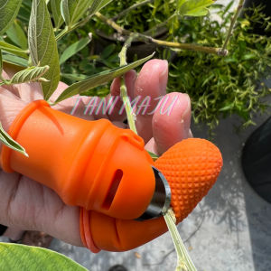 Silikon THUMB pisau/THUMB CUTTER FINGER SLEEVE SET memilih alat/pemetik buah/JARI PEMOTONG IBU JARI JARI / D166