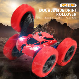 Stunt Spinning Toy Car RC Stunt Car 360 Rotation 4WD Double Side Drift Rollover Remote Control Car Climbing Rock Crawler Monster Truck