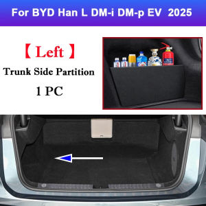 ZZSA For BYD Han L DM-i DM-p EV 2025 2026 Trunk Storage Partition Multifunction Storage Auto Interior Modification Accessories 9Q4T2