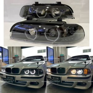 BMW E39 Head Lamp 3D Projector LED Black