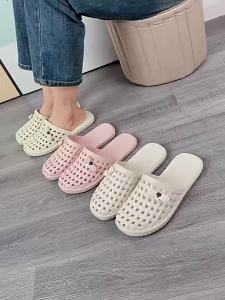 [Free Shipping] Slippers For Home Use Indoor Winter Non-Slip Soft-Soled Summer Breathable Clogs Closed-Toe Wear-Resistant MenS Beach Shoes
