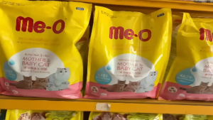 thức ăn cho mèo bầu & mèo mới sinh me-o Mother & Baby Cat Xuất xứ Thái Lan Cung cấp đủ dinh dưỡng