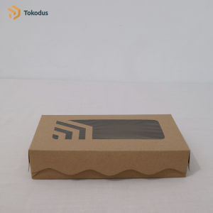 Dus Kue / Dus Brownies / Box Brownies / Kardus Roti 24 x 125 x 5 cm Kraft - Tokodus Pagarsih (ISI 10 PCS)