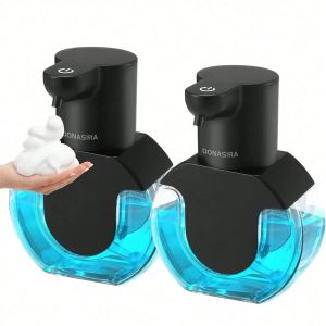 420ML P10 Large Capacity Light Display Desktop Or Wall-Mounted Waterproof USB Rechargeable Automatic Smart Sensor Soap Dispenser2026