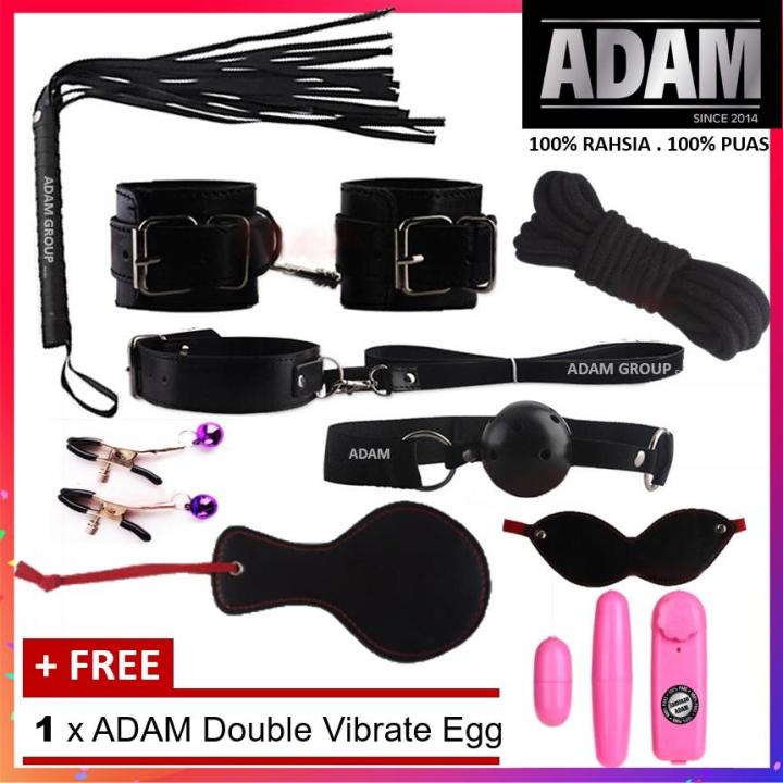 Adam Sex Toys For Couples SM sex Toy Set (8 IN 1) Package Sex play 8-In-1  Adjustable Adult Toys Soft & Comfortable Dildos Private Packaging Adult Toys  Quality Assurance Since 2014 - Lazada